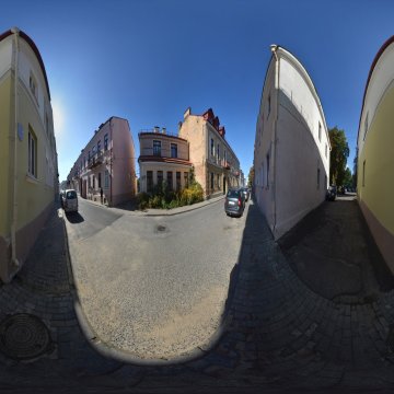 Старая улочка. Ул. Грандичская. Беларусь. Гродно. Сентябрь 2023.
