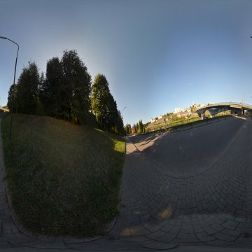 У старого моста. Ул. Левонабережная. Беларусь. Гродно. Сентябрь 2023.