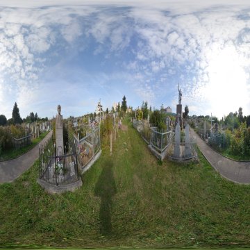 Православное кладбище. Гродно. Ул. Пригородная. Ноябрь 2023.