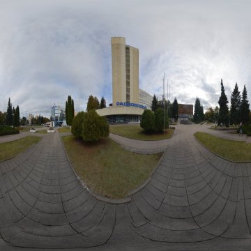 Возле Радиоволны. Беларусь. Гродно. Ул. Горького и ул. Курчатова. Ноябрь. 2023.