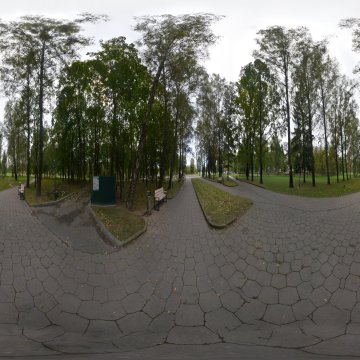 Сквер Памяти Воинов-Афганцев. Беларусь. Гродно. Ул. Курчатова. Ноябрь. 2023.