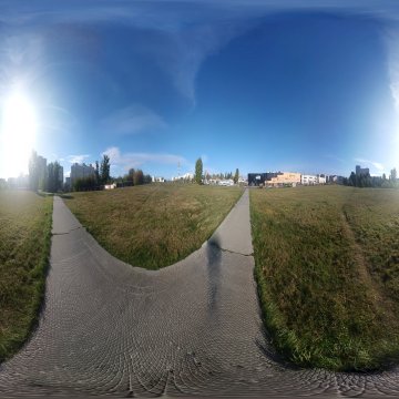 Тротуар на пустыре на Дубко напротив OldCity. Беларусь. Гродно. Ул. Дубко. Ноябрь. 2023.