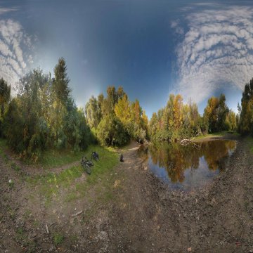 Волгоградская область. Волго-Ахтубинская пойма. Ерик в районе Куйбышева. ранняя осень 2009