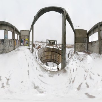 Волгоградская область. Окрестности Волжского. Отстойник в степи. 2011