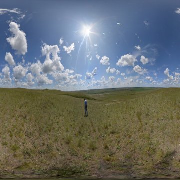 Волгоградская область. Район Горного Балыклея. Склоны Арбузниковой горы. Район Полунино май 2023