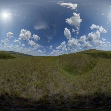 Волгоградская область. Район Горного Балыклея. Овраг на склоне Арбузниковой горы. Район Полунино май 2023