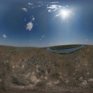 Волгоградская область. Ленинский район. Берег реки Царёвки май 2023