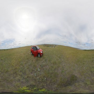 Волгоградская область. Район Горного Балыклея. Район Расстригина. Поле над заливом. Май 2023