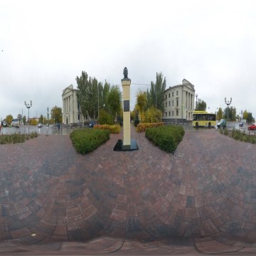 Волгоградская область. Волжский. Памятник Логинову. Суслики. Ул. Логинова. Октябрь 2022