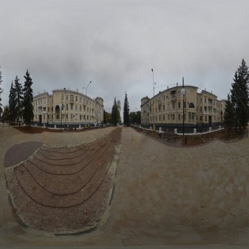 Волгоградская область. Волжский. Пустошь. Реконструкция сквера на Фонтанке. Сквер на Фонтанке. Ул. Фонтанка. Октябрь 2022